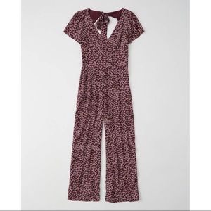 Abercrombie and Fitch Floral Jumpsuit